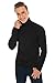 Derminpro Men’s Thermal Turtleneck Soft Slim Fit Long Sleeve Comfy T-Shirt Black Largethumb 1