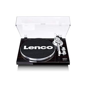 Lenco LBT-188 platenspeler – Bluetooth draaitafel – riemaandrijving – 2 snelheden 33 en 45 rpm – anti-kating – vinyl…