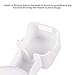 AOTNEX Outlet Wall Mount Hanger Stand for Dot 3nd Generation, Upgraded Space-Saving Solution with Cord Management for Your Smart Home Speakers Without Messy Wires or Screws (White)