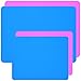 Coopay 4 Pieces A3 A4 Extra Large Silicone Sheet Silicone Mats for Crafts Resin Jewelry Casting Mat Tumbler Sheets, Waterproof Heat-Resistant (Blue and Pink, 15.7'' x 11.8'' & 11.6'' x 8.3'')