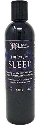 Help You Sleep Lotion Natural Night Time Formula For Insomnia Deep Peaceful Rest Essential Oils Organic Vegan 8oz Beauty Amazon Com