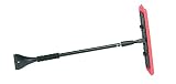 Hopkins 18833 SubZero 51" Heavy Duty Telescopic Arctic Plow Snowbroom with Ice Scraper
