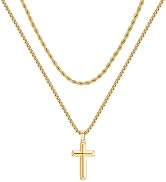 Necklaces Stainless Steel Cross Pendant 