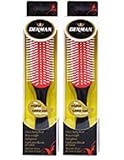 Denman D3 Classic Collection 7-Row Medium Sttling (Pack of 2)