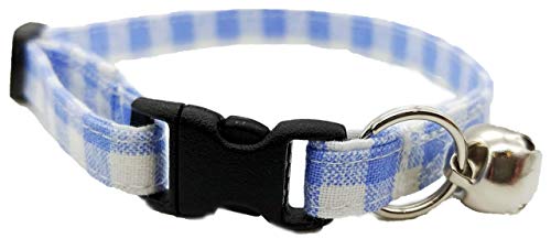 buffalo plaid cat collar