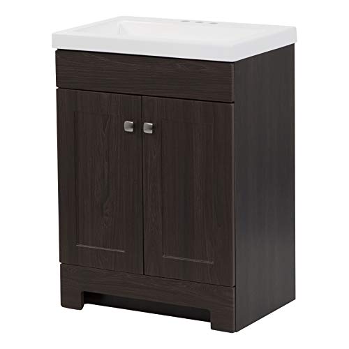 Woodcrafters Home Products Wharton Bathroom Vanity with Sink, 24.5" W x