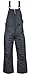 Arctic Quest Childrens Water Resistant Ski Snow Bib Black 7/8