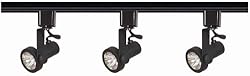 NUVO TK352 Three Light Track Kit, Black