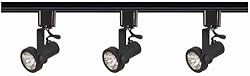 NUVO TK352 Three Light Track Kit, Black