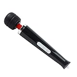 Massager Handheld with 30 Powerful Speeds 30 Vibration Patterns, Personal Body Massager for Back Neck Shoulder Sore (Black)