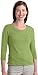 Port Authority Women's Stretch Cotton 3/4 Sleeve Shirt