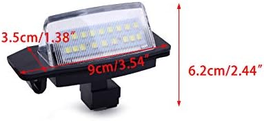 mitsubishi outlander license plate light