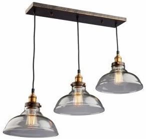 Artcraft Lighting Greenwich 3-Light Pendant, 35-Inch