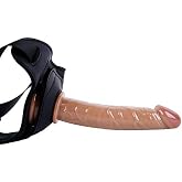 Small Size 5 Inch Double Pleasure Couples Adjustable Waist Soft Smooth Toys for Women Men, Beginner Relaxing Trainer Set ZGBN6TYD (Brown)