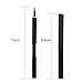 Lip Brush ShineMore Retractable Single Lip Brush Makeup Brush Eyeliner Brushes Lipstick Applicators Brush - Luxury Black