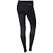 NIKE Women's Essential Running Tight Black/Black/Black/Reflective Silver XS X 28