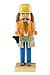 Clever Creations Construction Worker 10 Inch Traditional Wooden Nutcracker, Festive Christmas Décor for Shelves and Tables