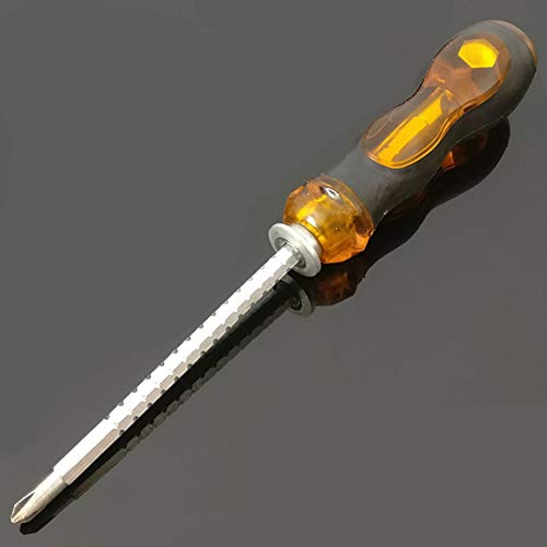 Screwdriver alloy steel dual-purpose (one word) and (cross) with magnetic manual screwdriver, handle Adjustable length shortened or extended and reversible double-ended, multi-function screwdriver - Thumbnail 3