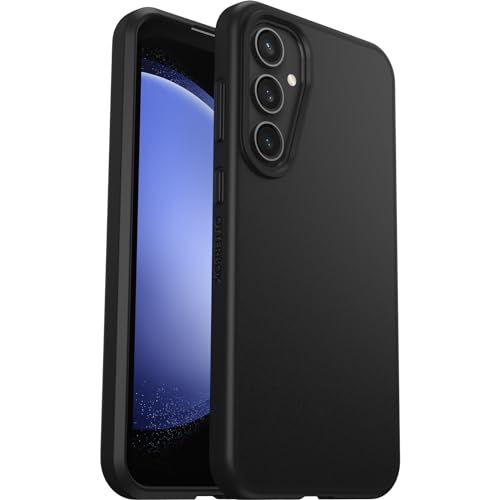 Otterbox Coque React Series pour Samsung Galaxy S23 FE, Antichoc, Anti-Chute, Ultra-Mince, Protection Fine, testé Selon Les Normes Militaires, Noir