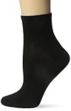 Hanes Women's 6 Pack Lightweight Comfort Blend Ankle Extended Size, Black/Melon, 8-12