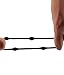 Sunsee Male Delay Lock Fine Ring Cock Ring Silicone Penis Ring Powerfull Adult Sex Toys (Black)