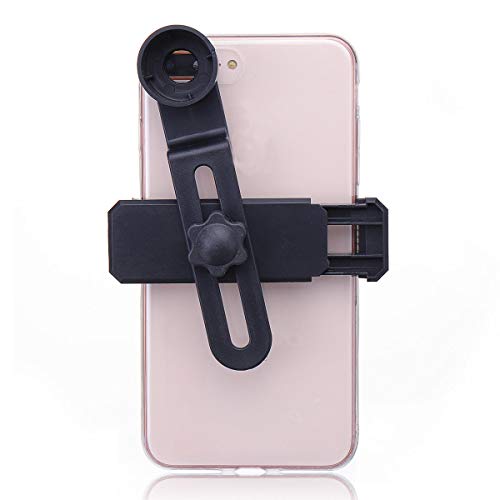 K&A Company Microscope Lens Adapter Mobile Phone Smartphone Clip Camera Adaptor Connect Tripod