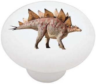 Stegosaurus Dinosaur Ceramic Drawer Knob Cabinet And Furniture