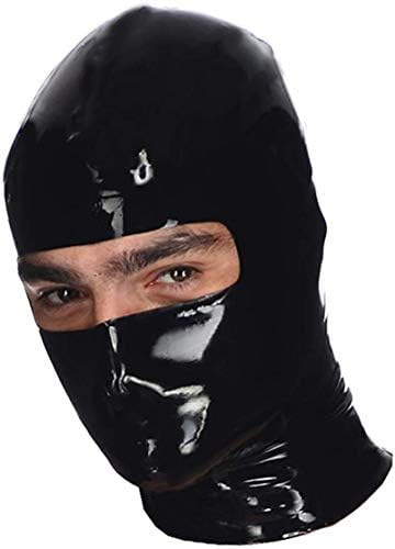 Amazon.com: Latex Rubber A Japanese Ninjia Shinobi Hoods Masks 0.4
