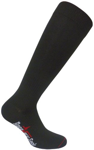 Vitalsox Boot Cut Heavy Weight Graduated Compression Socks, Black, Large - HF0789