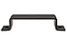 Sliding Barn Door Handle Pull Set | Black Steel or Stainless Steel | Screws Included