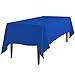 LinenTablecloth 70 x 120-Inch Rectangular Polyester Tablecloth Royal Blue