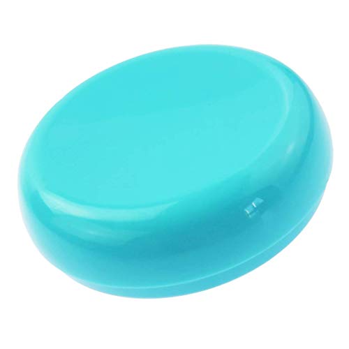 Round Magnetic Pin Cushion Sewing Pin Holder Pin Caddy Storage Case Sewing Tool - Blue - Thumbnail 2