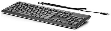 HP QY776AA # 13 USB Keyboard, black - Image 4