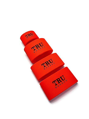 TRU BARBER Clipper Grip Bands 4 PCS, Clipper grips for Barbers, Clipper sleeve for barber tools, Non - //coolthings.us