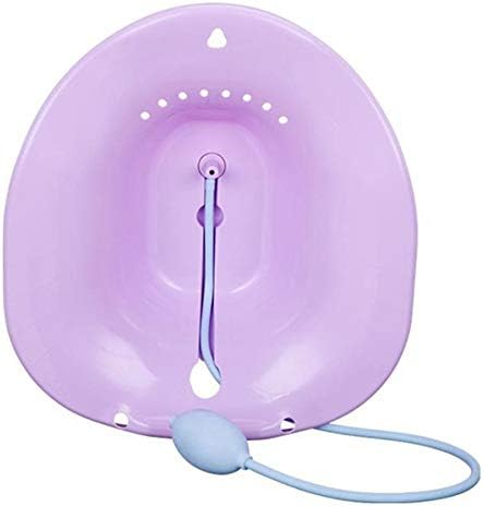 Noblik Postpartum Sitting Basin of Pregnant Women Bidet Squatting Hemorrhoids Patients Postoperative Care Basin Purple