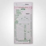 Superior Bag 5"x9.5" Drop Safe Small Deposit Bags Clear Plastic (Package of 250)