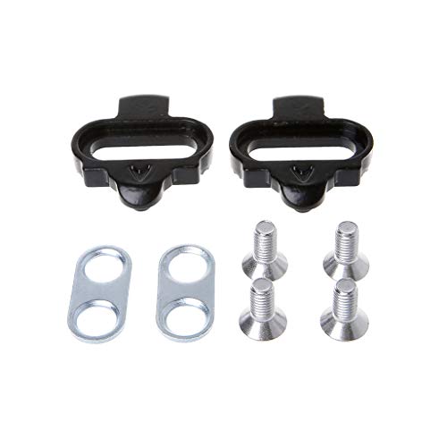 Junlinto 1 Set Pedal Plate Bicycle Self Locking Pedals Accessories Shoe Cleats Riding Parts for Shimano