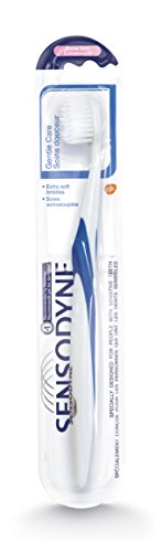 Sensodyne Gentle Care Toothbrush for Sensitive Teeth, Extra Soft Bristles, 1 Count