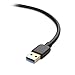 Cable Matters 2-Pack, Micro USB 3.0 Cable - 3ft, External Hard Drive Cable, USBA to USB Micro B Cord, Compatible with Seagate, LaCie, Toshiba, Samsung, Western Digital/WD External Hard Drive, Black