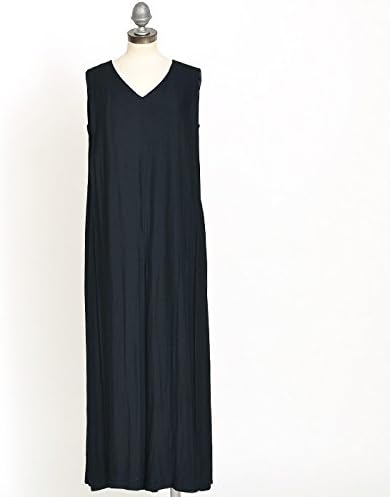 Amazon クラネ Clane 2291 Wide Tuck All In One ワイドタックパンツオールインワン Navy 1 レディース オールインワン 通販