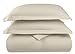 HC Collection Duvet Cover - Cream King Size Duvet Cover - 3 Piece Soft Breathable Microfiber Duvet Cover Set with Zipper Closure & 2 Pillow Shams