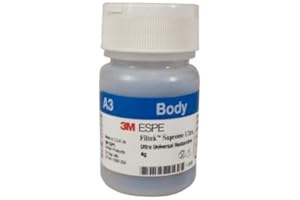 PULAIS 3M ESPE Filtek Supreme Ultra Universal Restorative, 6029A3B, A3 Body, 0.2g Capsules, Pack of 20
