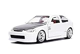 Jada 30720 1:24 JDM - '97 Honda Civic EK Type R Die-cast Vehicle, Glossy White