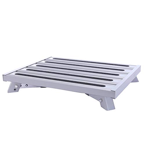 RV Step Stool Supports Up to 1,500lbs,19" x 14.5" Adjustable Height