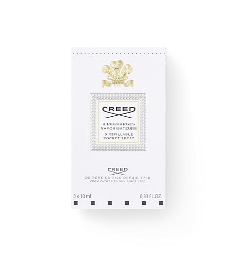 Creed Aventus Atomizer Set, Featuring Prefilled Fragrance Vials, 3 x 10ML