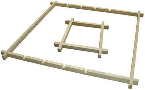 12 x 12 Wooden Craft Batik Silk Painting Frame by Major Brushes