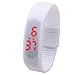 Touch Screen Led Watch Cheap Price Ultra-thin Plastic Candy Color Black Color