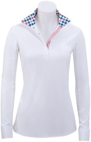 RJ Classics Girls Rebecca Apple Trim Long Sleeve Pullover Show Shirt