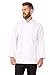 Chef Works Men's Le Mans Chef Coat, White, Medium