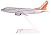 Southwest Silver One 737-300 Airplane Miniature Model Plastic Snap Fit 1:200 Part# ABO-73730H-201